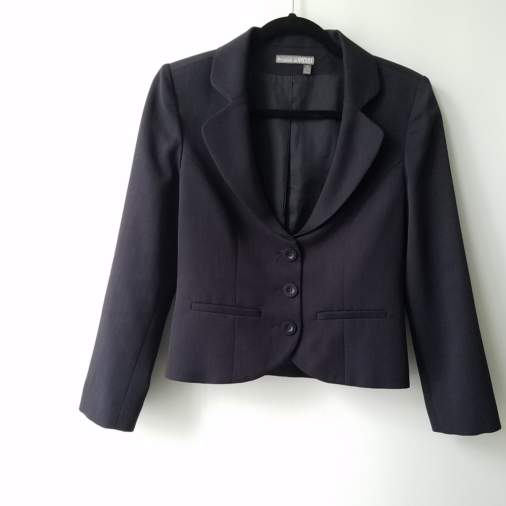 Tristan & America Dark Navy Blazer - Size S